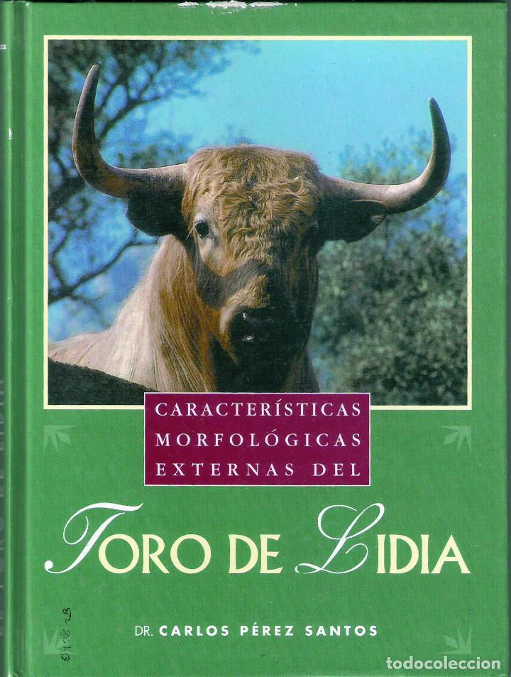 Libros de segunda mano: CARLOS P&Eacute;REZ SANTOS - CARACTER&Iacute;STICAS MORFOL&Oacute;GICAS EXTERNAS DEL TORO DE LIDIA - Foto 1