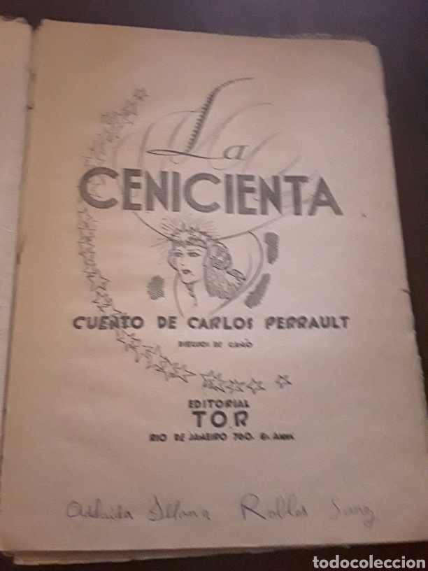 Libros de segunda mano: La Cenicienta cuento de Carlos Perrault editorial Tor Cano - Foto 2