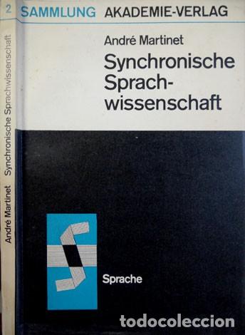Libros de segunda mano: MARTINET, Andr&eacute;.  Synchronische Sprachwissenschaft. 1968. - Foto 1