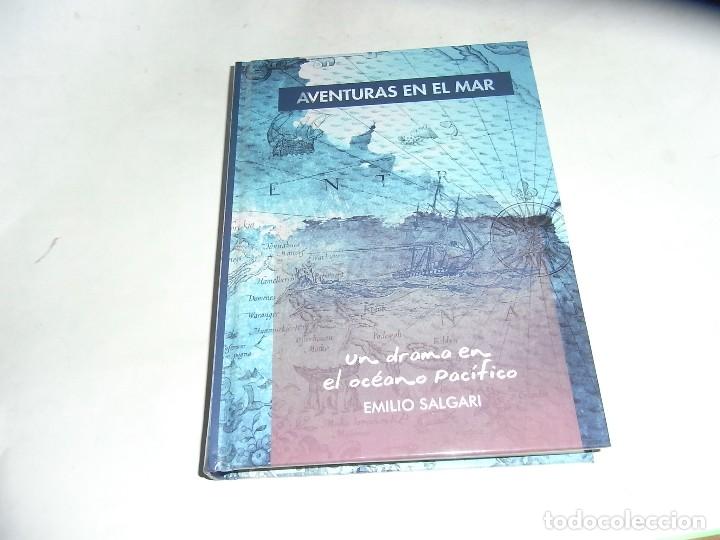 Libros de segunda mano: Emilio Salgari. Aventuras en el mar - Foto 1