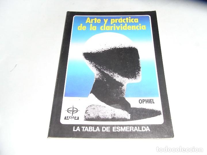 Libros de segunda mano: El arte y practica de la evidencia, La Tabla Esmeralda, EDAF - Foto 1