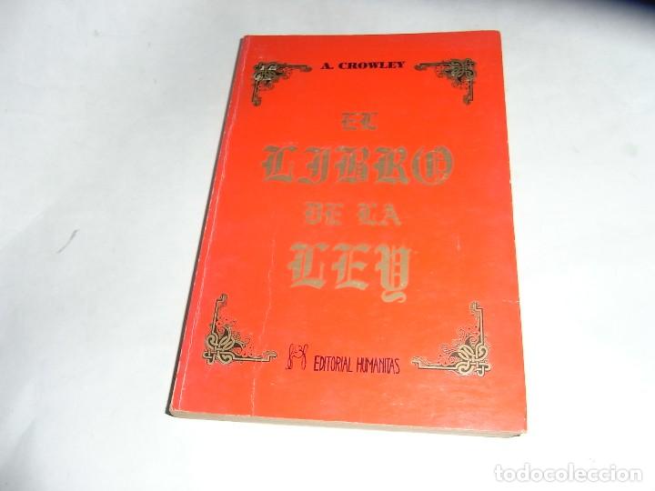 Libros de segunda mano: A.Crowley, El libro de la ley, Ed. Humanitas - Foto 1