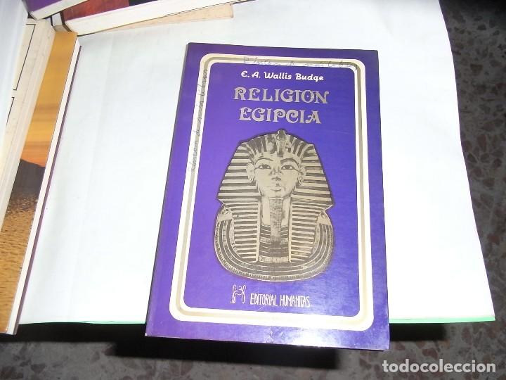 Libros de segunda mano: Wallis Budge, Religion egipcia, Ed. Humanitas - Foto 1