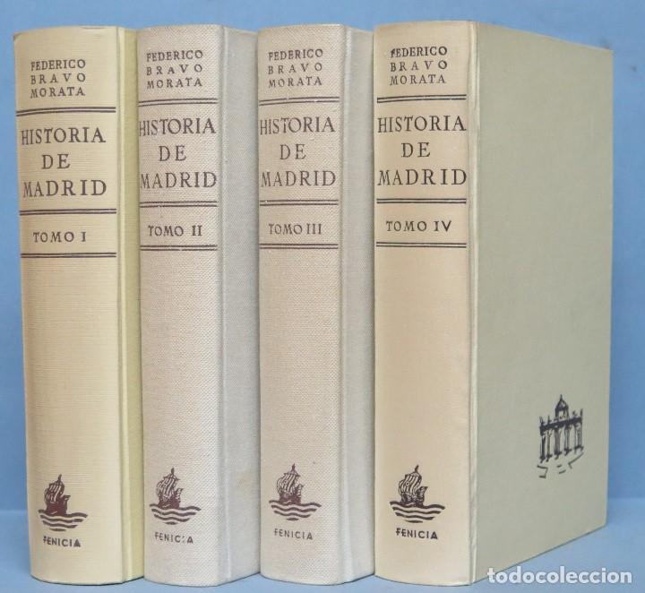 Libros de segunda mano: HISTORIA DE MADRID. BRAVO MORATA. 4 TOMOS - Foto 1