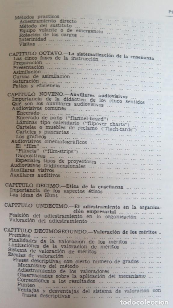 Libros de segunda mano: TECNICAS MODERNAS DE DIRECCION DE PERSONAL. MIRELLI DUCCESCHI - Foto 4