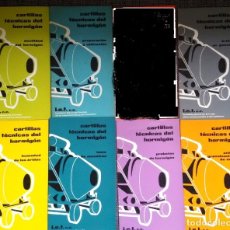 Libros de segunda mano: CARTILLAS TÉCNICAS DEL HORMIGÓN (7 DE LAS 9 EDITADAS) SIN USAR.1977-78. Lote 213714946