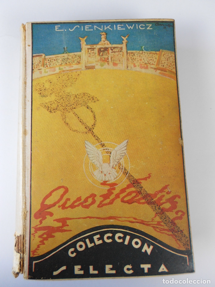 Libros de segunda mano: Quo vadis...?, (E. Sienkiewicz), Apostolado de la prensa 1939 - Foto 1