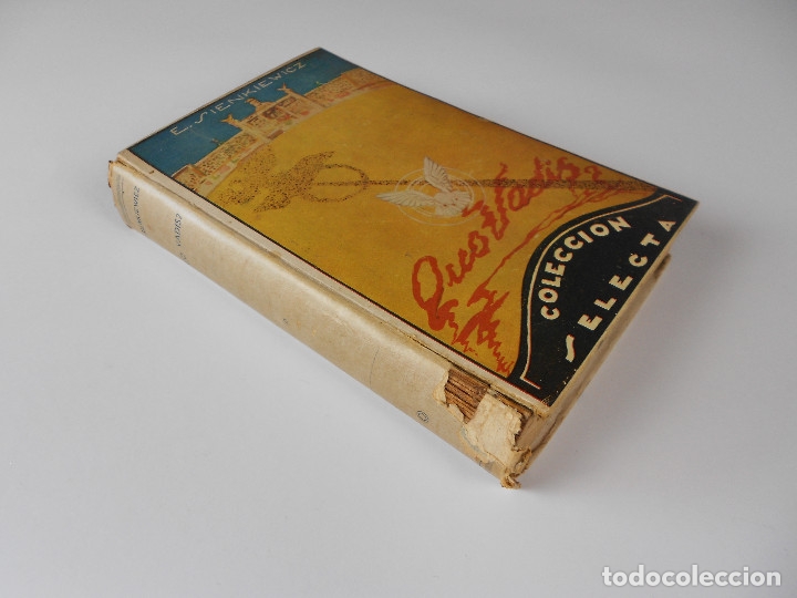 Libros de segunda mano: Quo vadis...?, (E. Sienkiewicz), Apostolado de la prensa 1939 - Foto 2