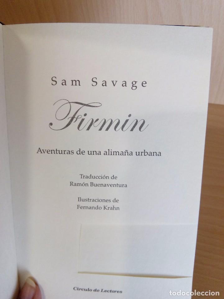 Libros de segunda mano: FIRMIN, Sam Savage - Foto 4