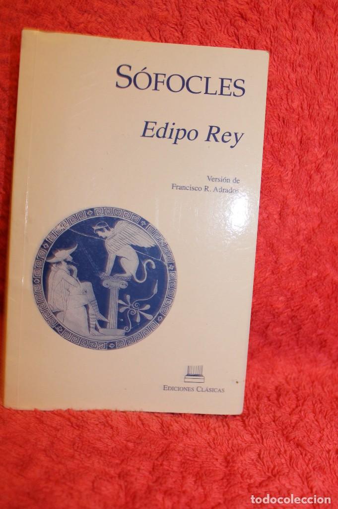 Libros de segunda mano: SOFOCLES-EDIPO REY-VERSION FRANCISCO R. ADRADOS - Foto 1