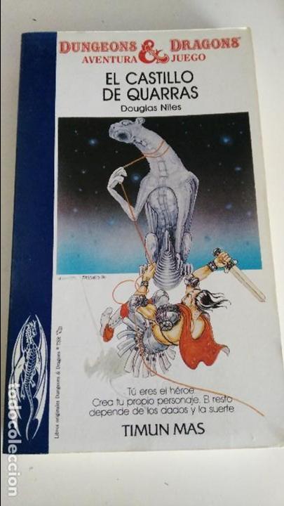 Libros de segunda mano: AVENTURA JUEGO N&ordm; 2 EL CASTILLO DE QUARRAS SIN TARJETA IDENTIFICACION LIBRO JUEGO TIMUN MAS