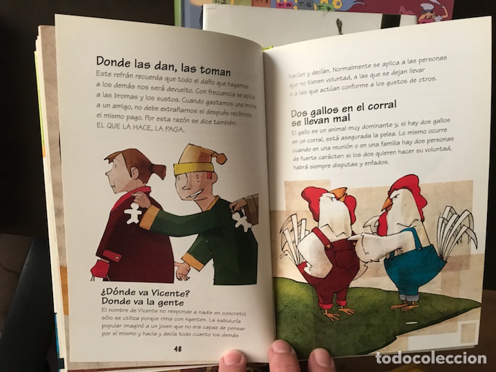 Libros de segunda mano: Refranes populares. Edelvives - Foto 4