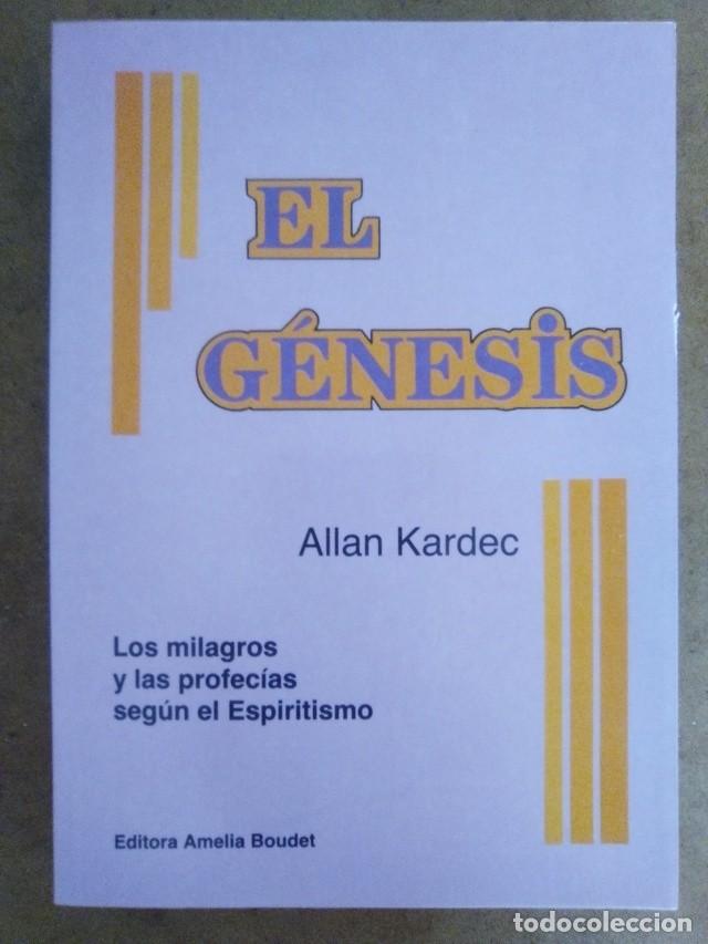 Libros de segunda mano: EL GENESIS (ALLAN KARDEC) ED. AMELIA BOUDET - COMO NUEVO - Foto 1