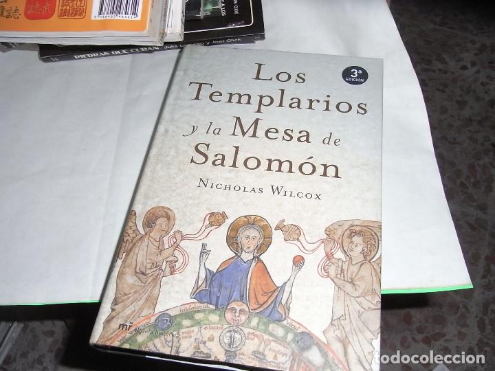 Libros de segunda mano: Nicholas Wilcox, Los templarios y la mesa de Salomon, Ed. MR - Foto 1