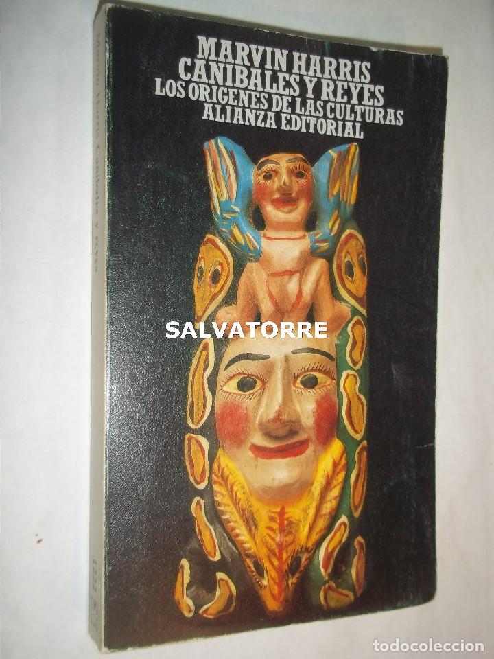 Libros de segunda mano: MARVIN HARRIS.CANIBALES Y REYES.LOS ORIGENES DE LAS CULTURAS.ALIANZA EDITORIAL.1987