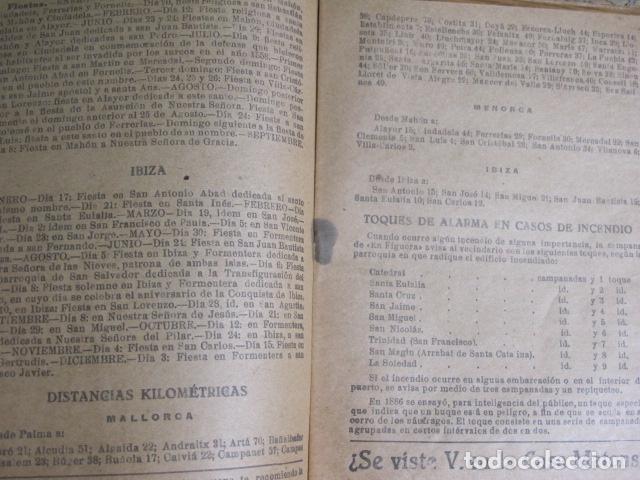 Libros de segunda mano: Calendario para las Islas Baleares, Mallorca, Menorca e Ibiza - Foto 6