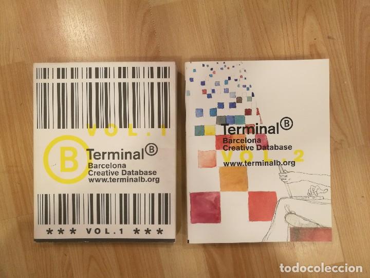 Libros de segunda mano: Terminal. Barcelona Creative Database. FAD 2 vol. - Foto 1