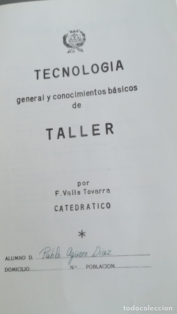 Libros de segunda mano: Tecnolog&iacute;a general y conocimientos b&aacute;sicos de taller - Foto 2