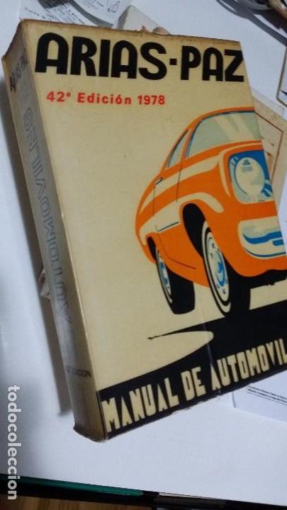 Libros de segunda mano: MANUAL DE AUTOMOVILES - Foto 1
