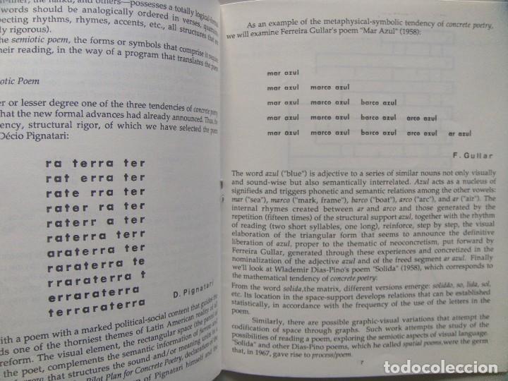 Libros de segunda mano: Clemente Padin: SEMIOTIC POEM. Poesia Visual - Foto 3