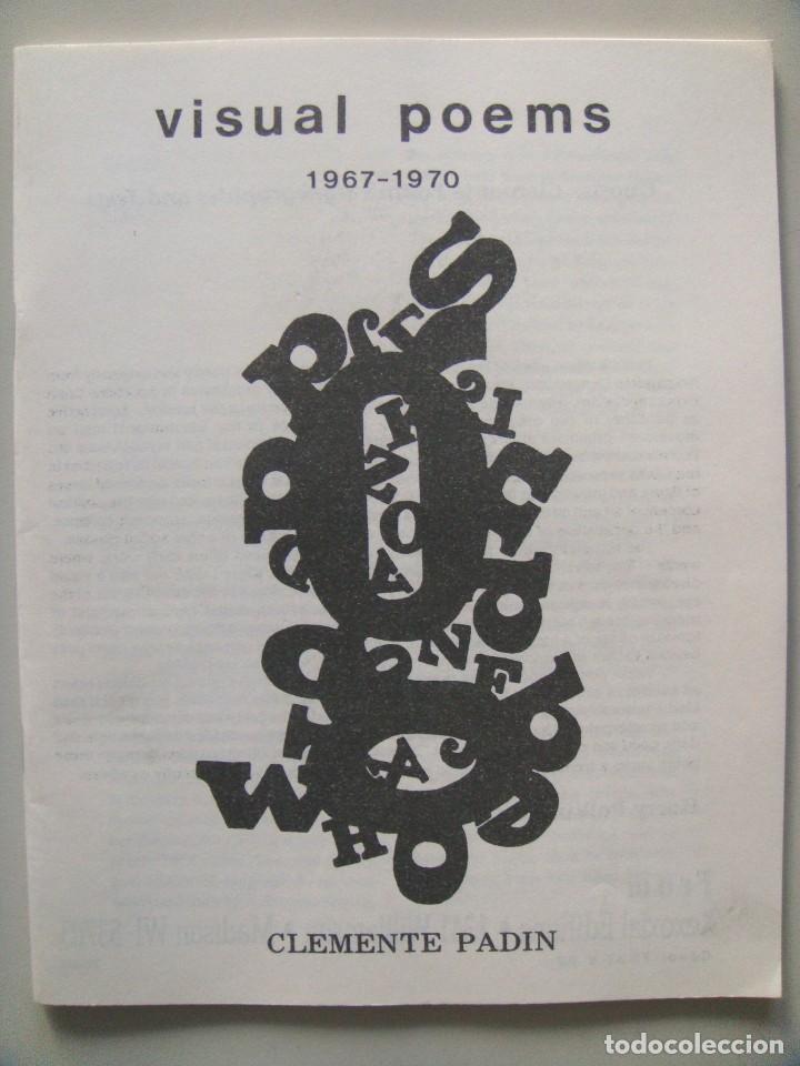 Libros de segunda mano: Clemente Padin: VISUAL POEMS 1967-1970.  Poes&iacute;a Visual - Foto 1