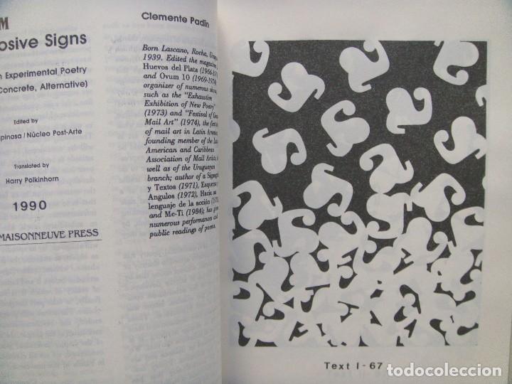 Libros de segunda mano: Clemente Padin: VISUAL POEMS 1967-1970.  Poes&iacute;a Visual - Foto 2