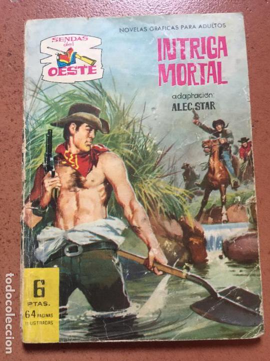 Libros de segunda mano: INTRIGA MORTAL. SENDAS DEL OESTE. EDITORIAL FERMA - Foto 1