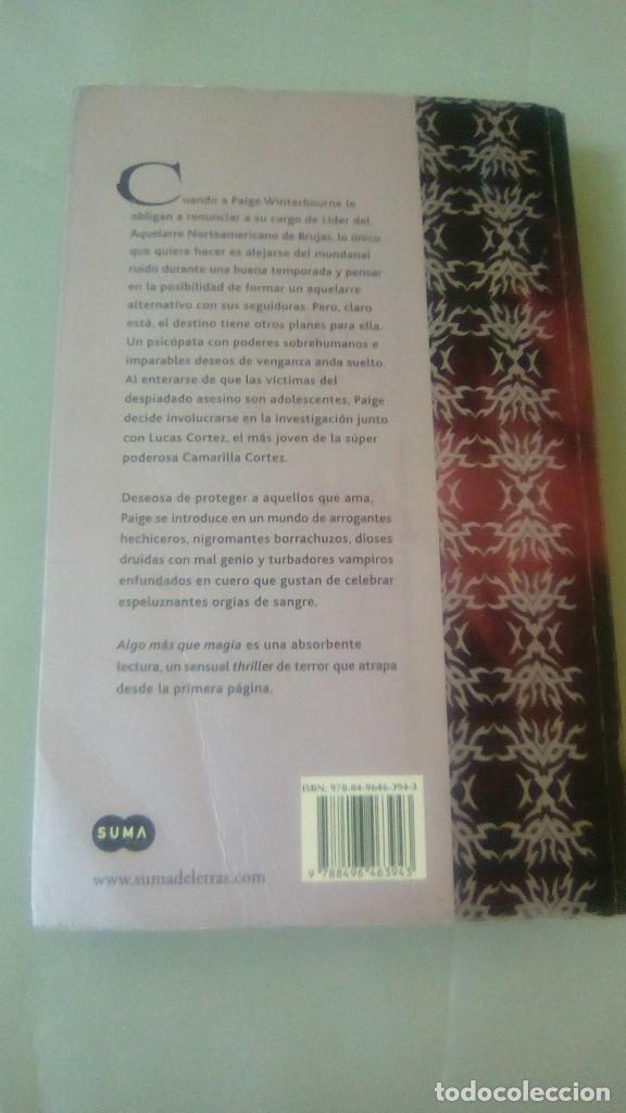 Libros de segunda mano: ALGO MAS QUE MAGIA.- KELLEY ARMSTRONG - Foto 2
