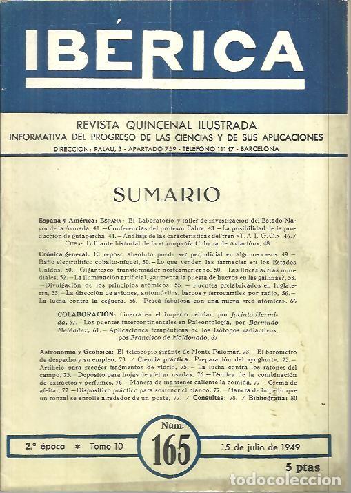 Libros de segunda mano: IBERICA. N. 165. - REVISTA. - Foto 1