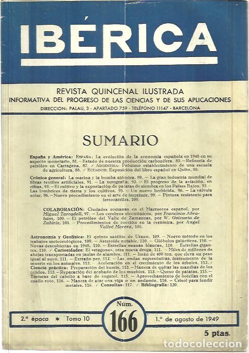 Libros de segunda mano: IBERICA. N. 166. - REVISTA. - Foto 1
