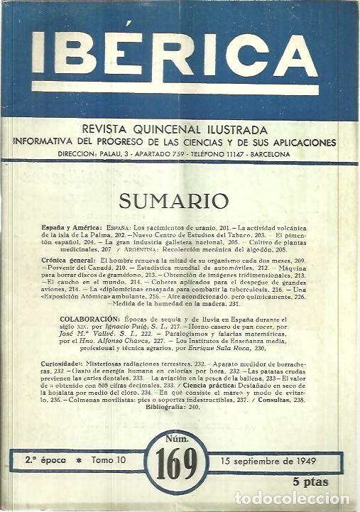 Libros de segunda mano: IBERICA. N. 169. - REVISTA. - Foto 1