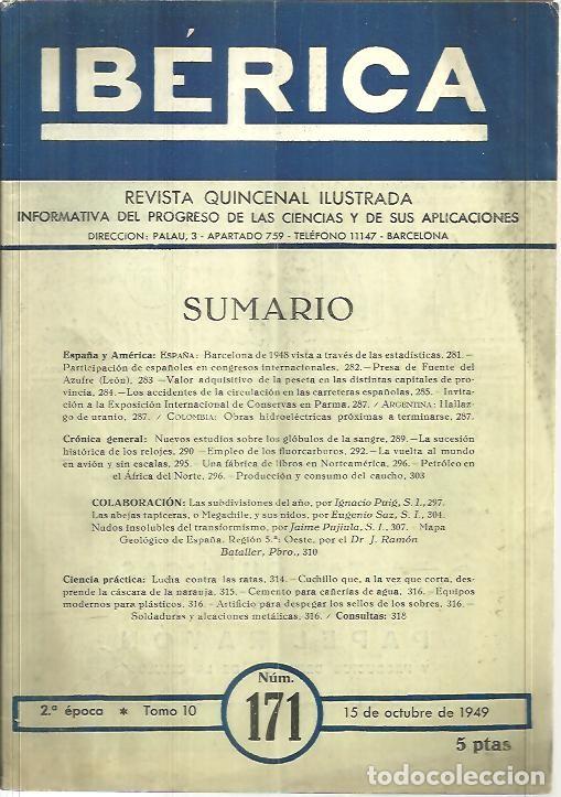 Libros de segunda mano: IBERICA. N. 171. - REVISTA. - Foto 1
