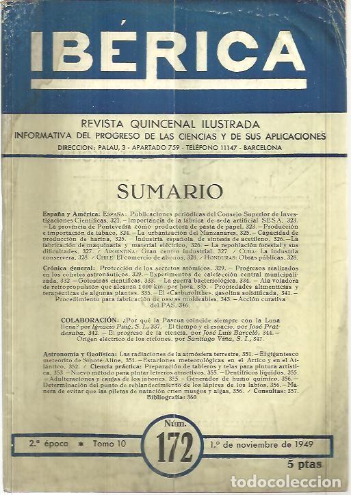 Libros de segunda mano: IBERICA. N. 172. - REVISTA. - Foto 1