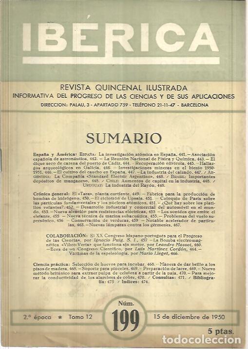 Libros de segunda mano: IBERICA. N. 199. - REVISTA. - Foto 1