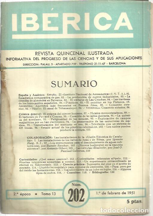 Libros de segunda mano: IBERICA. N. 202. - REVISTA. - Foto 1