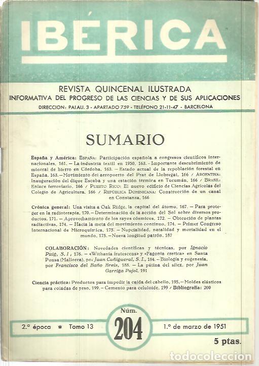 Libros de segunda mano: IBERICA. N. 204. - REVISTA. - Foto 1