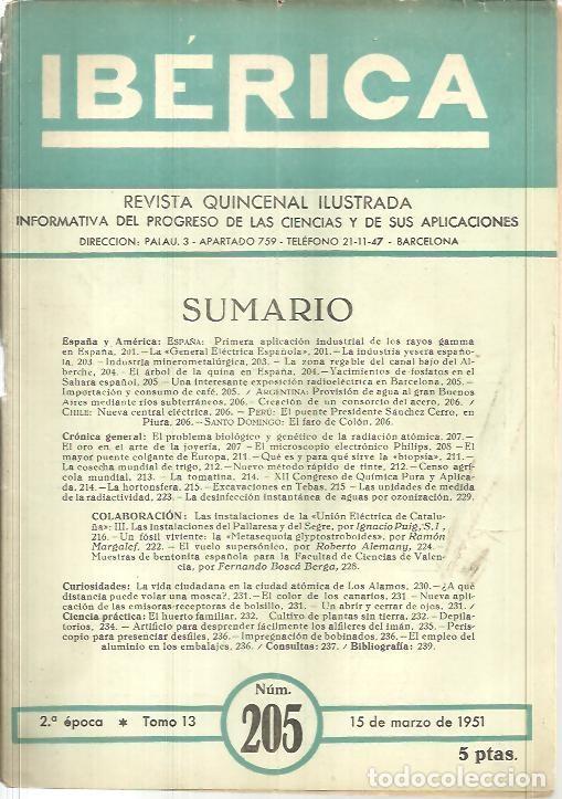 Libros de segunda mano: IBERICA. N. 205. - REVISTA. - Foto 1