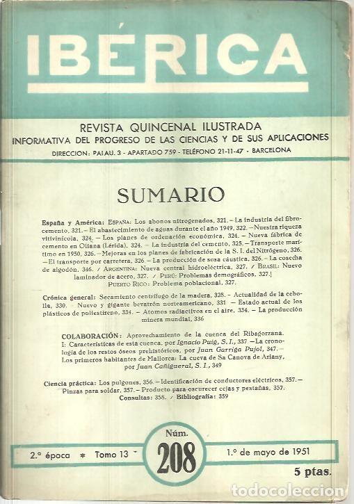 Libros de segunda mano: IBERICA. N. 208. - REVISTA. - Foto 1