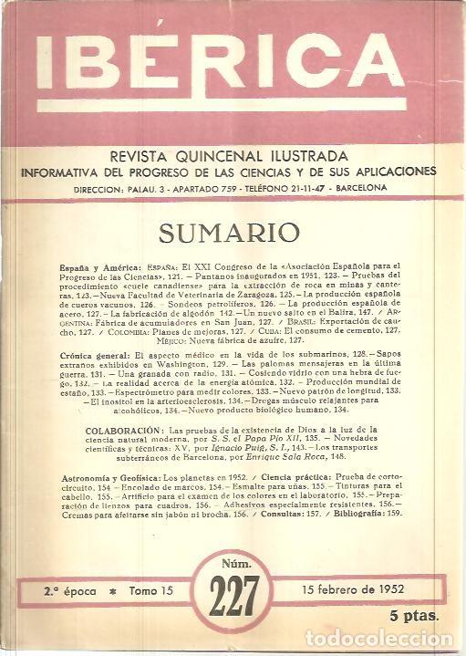 Libros de segunda mano: IBERICA. N. 227. - REVISTA. - Foto 1