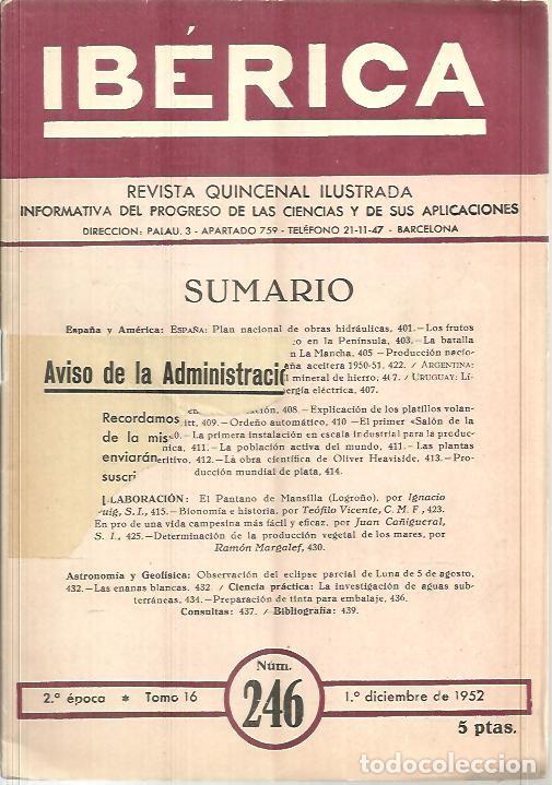 Libros de segunda mano: IBERICA. N. 246. - REVISTA. - Foto 1
