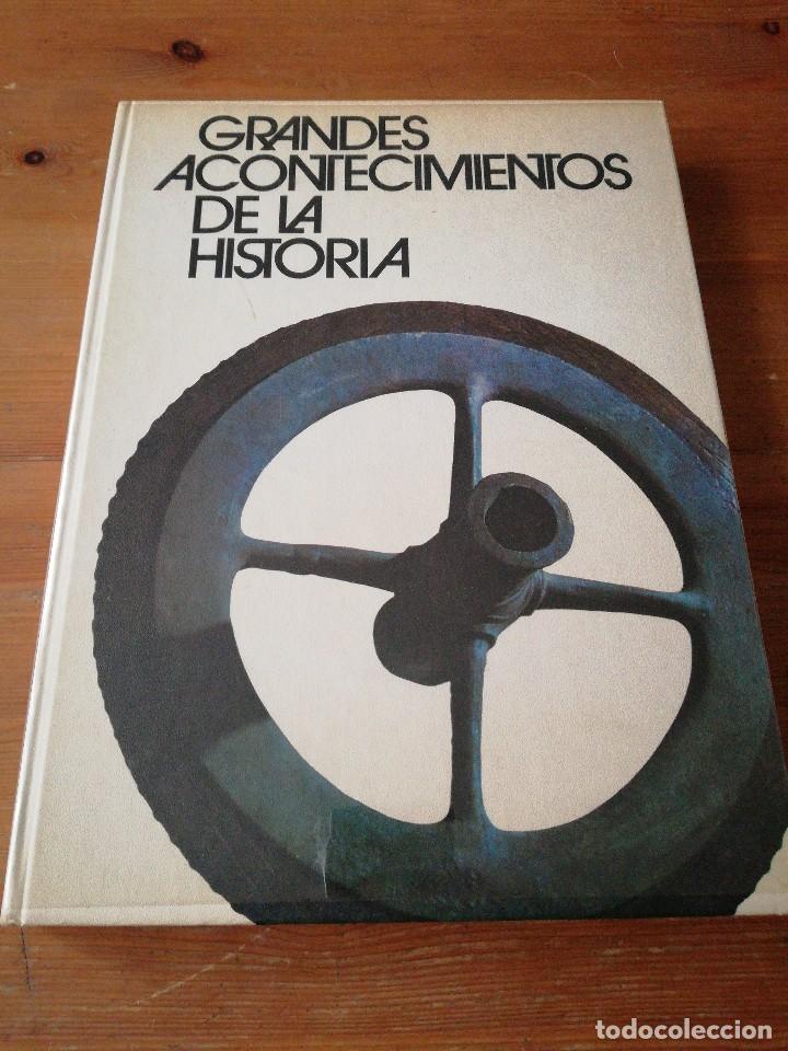 Libros de segunda mano: Grandes acontecimientos de la Historia. - Foto 1