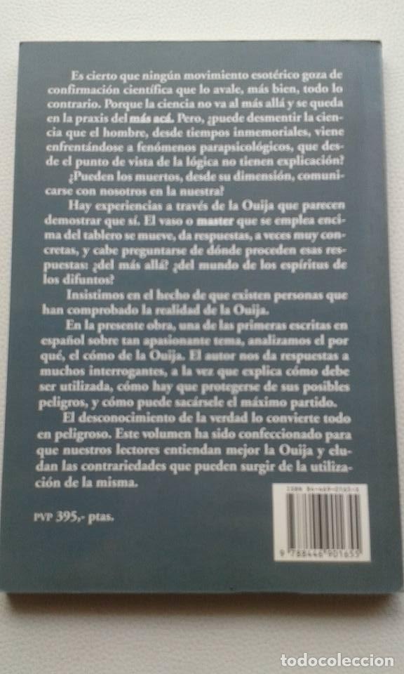 Libros de segunda mano: OUIJA    contactos con el m&aacute;s all&aacute; - Foto 2