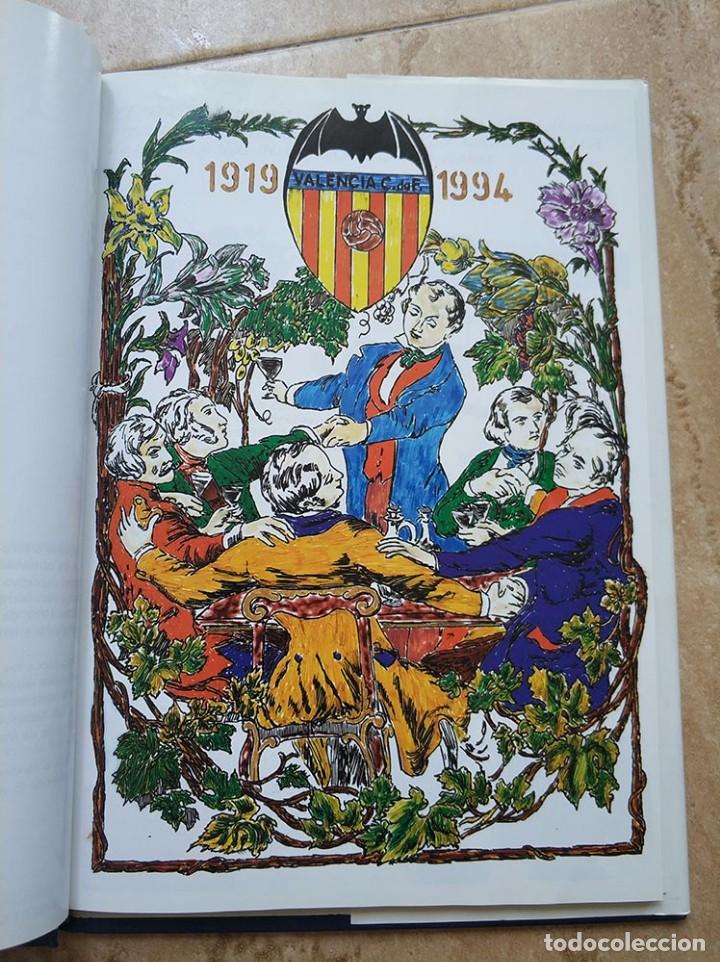 Libros de segunda mano: valencia c.f. 75 aniversario en comics - Foto 2