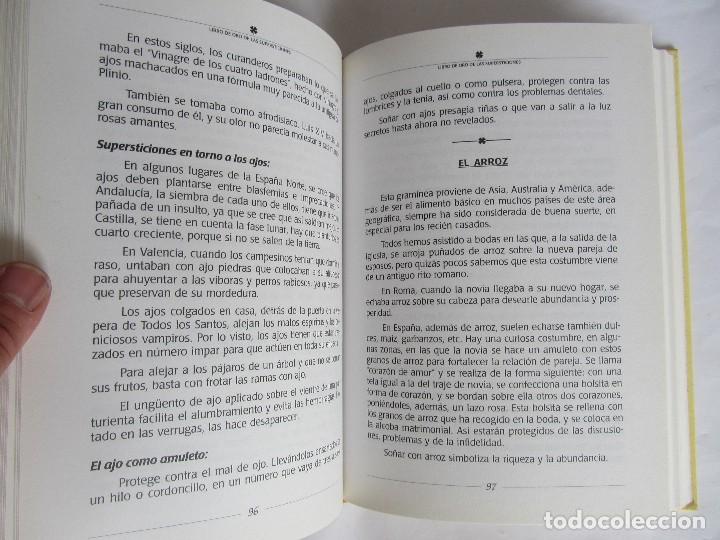 Libros de segunda mano: LIbro de oro de las supersticiones. Mercedes Compte. A&ntilde;il 1999 - Foto 8