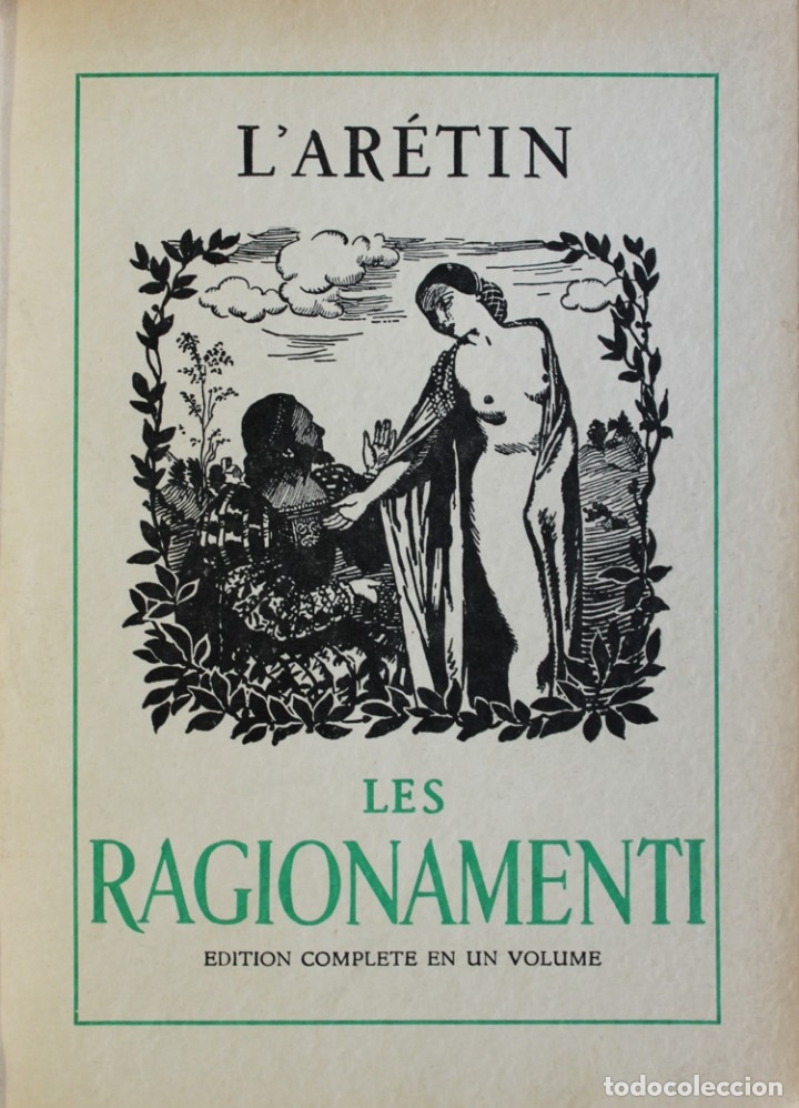 Libros de segunda mano: LES RAGIONAMENTI. - LAR&Eacute;TIN. Paris, 1950. - Foto 1