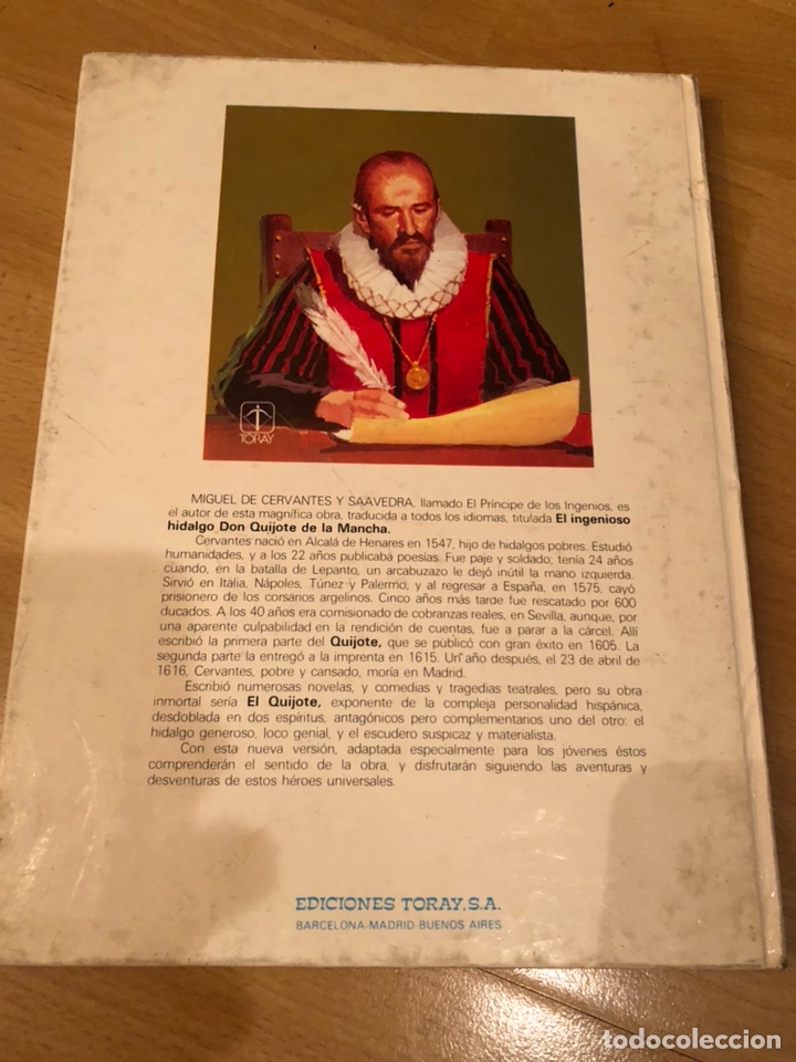 Libros de segunda mano: Libro don quijote de la mancha de Miguel de Cervantes.toray - Foto 5