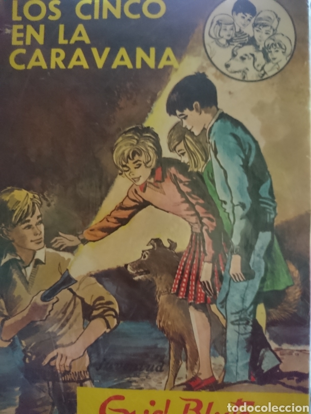 Libros de segunda mano: los cinco en la caravana Enid Blyton - Foto 1