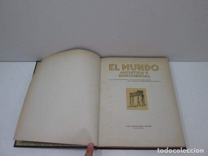 Libros de segunda mano: LIBRO - EL MUNDO ARTISTICO Y MONUMENTAL I - Foto 2