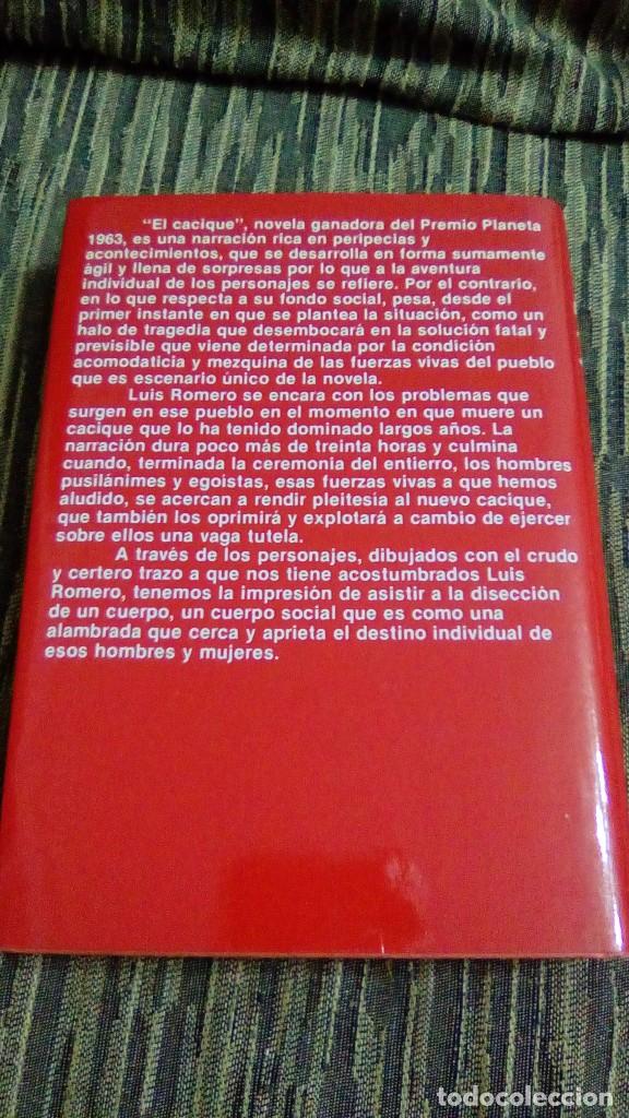 Libros de segunda mano: EL CACIQUE.- LUIS ROMERO - Foto 2