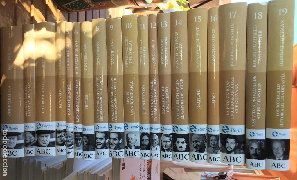 Libros de segunda mano: BIBLIOTECA ABC, PROTAGONISTAS DEL SIGLO XX, 19 LIBROS,SIN ESTRENAR - Foto 1